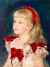 Renoir's 1880 portrait of Mlle ***