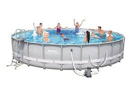 Swimming Pools Power Steel Frame Pool Set 24 X 52 You Can Get Additional Details At The Image Link This Is An Amazon Aff Swimming Pools Pool Steel Frame
