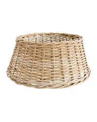 Rattan Tree Collar Tree Collar Holiday Tree Farmhouse Christmas Decor