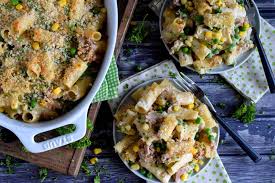 Tuna, canned tomato, dried herbs and pasta. Tuna Pasta Bake Lord Byron S Kitchen