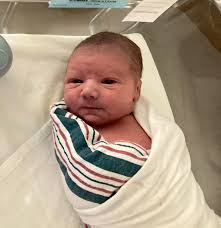 Meet Asher Cole, grandson of Captain Mike Adams and his wife Lora. He was  born