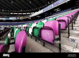 Seats at murrayfield hi-res stock photography and images - Alamy