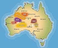 A map showing the major deserts of the world. Facts Australian Deserts Australian Desert Desert Facts Plant Adaptations