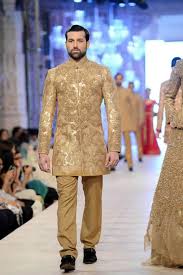 Moreover, this is the traditional style and it comes with the same colored salwar or contrast if you're a wedding guest then you may prefer to wear a simple and sober look. Wedding Dresses For Men