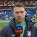 Aaron Ramsey says it has been a positive season for Cardiff City and talks  about the Bluebirds' hopes of a playoff place.