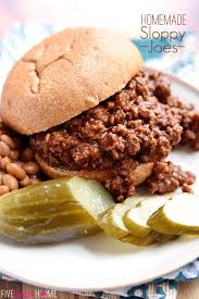 Homemade Sloppy Joes Ditch The Store Bought Can Of Sauce For These Quick And Easy All Natural Sloppy Joes With No Additives Or Preserva Food Recipes Homemade Sloppy Joes Homemade Sloppy Joe