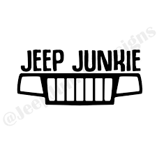 Jeep Junkie Jeep Grand Cherokee Wj Grill Vinyl Decal 15 Colors To Choose From Www Jeepjunkiedesigns Com Jeep Names Jeep Custom Vinyl Decal