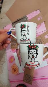 Omrece Porselen Boyama Fincan Frida Fincan Kupalar Fikirler