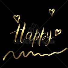 Find the perfect luxury black background stock photos and editorial news pictures from getty images. Happy Golden Calligraphy Letters On A Black Background L Gl Stock Images