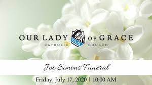 Thank you we are humbled by the donations made to organizations in val's honor. Funeral Notice News Events Our Lady Of Grace Catholic Church