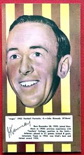 1953 VFL Argus Football Portraits 28 TED FLETCHER HAWTHORN HAWKS