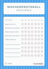 Tracke Die Routinen Im Badezimmer Mit Dieser Checkliste Haushaltsfee Haushaltsfee Haushalt Haushaltsplaner