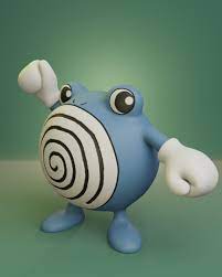 STL file Pokemon - Poliwhirl with 2 poses・3D print design to download・Cults