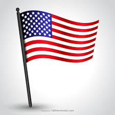 African American Black American Flag Vector Waving American Flag On Pole Vector American Flag On Pole Flag American Flag