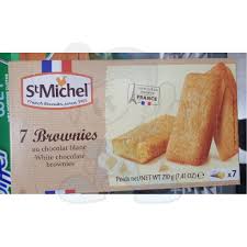 St Michel White Chocolate Brownies 2 X 210 G Shopee Philippines