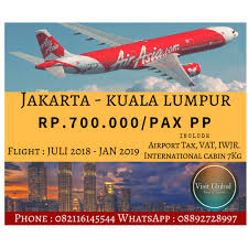 Below are 47 working coupons for tiket pesawat air asia promo from reliable websites that we have updated for users to get maximum savings. Tiket Pesawat Air Asia Promo Rute Jakarta Kuala Lumpur Tiket Voucher Objek Wisata Di Carousell