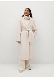 Create a new wishlist >>. Mango Manuela Classic Coat Ecru Off White Zalando De