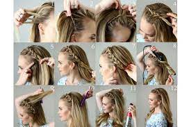 There will be a left section, a center section, and a right section. How To Braid Your Hair By Yourself How To Wiki 89