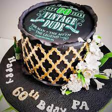 See more ideas about 60th birthday cakes, birthday cakes for men, wine cake. 60th Birthday Cake For Dad Cake By Shafaq S Bake House Cakesdecor