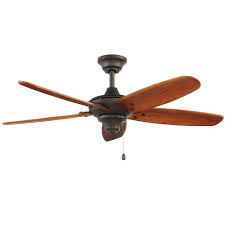 Home Decorators Collection Altura 48 In Indoor Outdoor Oil Rubbed Bronze Ceiling Fan 51748 The Home Depot Bronze Ceiling Fan Ceiling Fans Without Lights Ceiling Fan