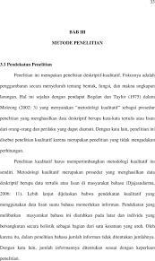 Kajian yang dominan dalam bidang pendidikan ialah kajian kuantitatif. Bab Iii Metode Penelitian Penelitian Ini Merupakan Penelitian Deskriptif Kualitatif Fokusnya Adalah Pdf Free Download