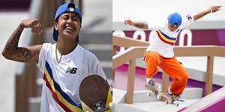 Margielyn didal is an lgbtq+ olympic athlete unleashing a rainbow wave. 1pr3ssl1ge75qm