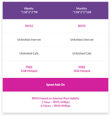 One of the screenshots showed an unlimited month internet pass which costs rm 35 alongside weekly pass that is priced at rm 12. Xpax Unlimited Prepaid Now Offers 2x The Speed But It S Not What You Think It Is