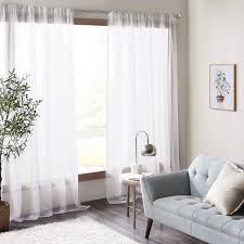 Shop a wide selection of bedroom curtains in a variety of colors, materials and styles to fit your home. Amari Cream White Bedroom Curtain 2 Panels Classical Solid Voile Curtains Ultra Sheer Curtains High Thread With Rod Pocket Cream 140 W X 175 L Buy Online In Saint Vincent And