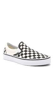 Black And White Throwback Classic Slip On Vans In Black And White Checker White Throwback Retro Ad Vans Classic Slip On Black And White Vans Vans Checkerboard Slip On