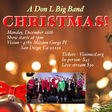 ONLY TWO WEEKS‼️ from today we bring you the 3rd Annual “A Don L Big Band  Christmas”. 🎄 It's more than just a concert, it's a variety show with a 14  piece