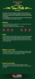 Pin On Teen Patti Variations