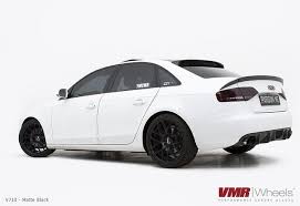 Vmr Wheels 19 Matte Black V710 On B8 Audi Ibis White A4 Audi Cars Audi Black Audi