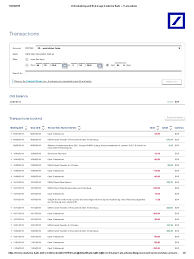 Deutsche bank can adjust to your needs, allowing you to move around as freely as you want if you need to carry out operations from around the world, you can use the deutsche bank online service, which comprises two remote services: Onlinebanking And Brokerage Deutsche Bank Transactions Financial Transaction Debits And Credits