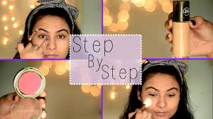 steps of applying makeup how to apply