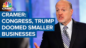 Our company does not donate to presidential candidates. Jim Cramer Congress President Donald Trump Have Doomed Small And Medium Businesses Youtube