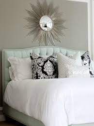 Spaces Seafoam Green And Grey Master Bedrooms Design Pictures Remodel Decor A Seafoam Green Bedroom White Bedroom Decor Gray Master Bedroom