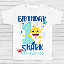Baby Shark Birthday Shirt Boys Birthday Shirts 1st Etsy Shark Birthday Party Birthday Boy Shirts Shark Theme Birthday