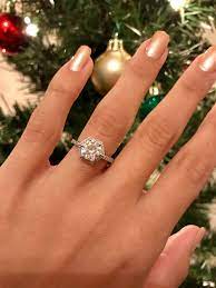 1 50 Carat Round Stone In A Hexagon Halo Setting From Brilliant Earth Engagement R Brilliant Earth Engagement Ring Hexagon Engagement Ring Wedding Rings Halo