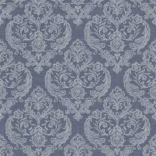 Check out the expansive collection of textured wallpaper from brewster home fashions including: Crown Calico Damask Wallpaper Blue Wallpaper From I Love Wallpaper Uk
