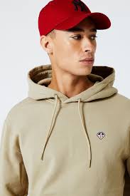 Men Hoodie Light khaki