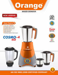 Mixer grinders all categories deals alexa skills amazon devices amazon fashion amazon fresh amazon pantry appliances apps & games baby beauty books car & motorbike clothing & accessories collectibles computers & accessories. Orange Mixer Grinder Cosmo 4jar 1hp 501 W 750 W Rs 1750 Box Pragati Agencies Id 20245746612