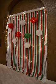 Easy Diy Homemade Christmas Party Photobooth Backdrop Natal Cafona Festas Infantis De Natal Painel De Natal