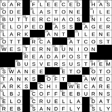 La Times Crossword 8 Nov 19 Friday Laxcrossword Com