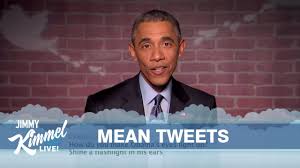 Baghdad bahari bake sale baked mac and cheese baking baltimore ravens ban band bands banquet bans bansi savia bar exam bar rates barack barack obama barbara barbara bush barbara rosso barbara sageman barbie barbie brand barefoot barry bartol bartuccio baseball bash baskbetball basketball basketball team. Mean Tweets President Obama Edition Youtube