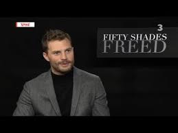 Signing on to play luke sawyer in the 2018 film—the bodyguard christian grey assigns to look after anastasia steele—is pretty little liars actor brant. Jamie Dornan Fifty Shades Freed Interview Irish Tv 7 02 18 Youtube