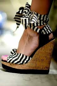 Black And White Striped Shoes Heels Black White Striped Shoes Fabulous Shoes Crazy Shoes