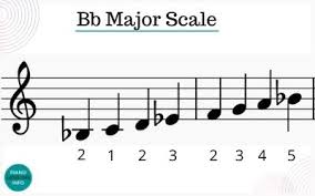 (computing) initialism of bulletin board. B Flat Major Scale On Piano Notes Fingering How To Play It