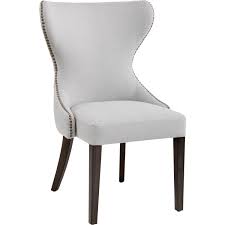 Sunpan 101150 Ariana Dining Chair Tufted Light Grey Fabric On Distressed Walnut Legs In 2020 Dining Chairs Tufted Dining Chairs Fabric Dining Chairs