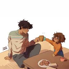 Percy And Estelle Because Honestly I Love This Types Of Fan Arts Do Show Some Love To The Orig In 2020 Percy Jackson Art Percy Jackson Characters Percy Jackson Books
