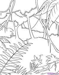 So for this purpose we made a awesome collection of jungle coloring pages. Safari Coloring Pages How To Draw A Rainforest Step 6 Jungle Drawing Jungle Scene Easy Drawings